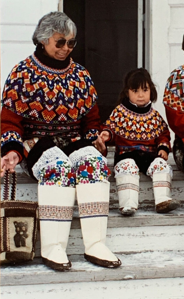 The day I was baptized, October 1996, Nuuk Greenland, Photo: © Arnannguaq Autzen